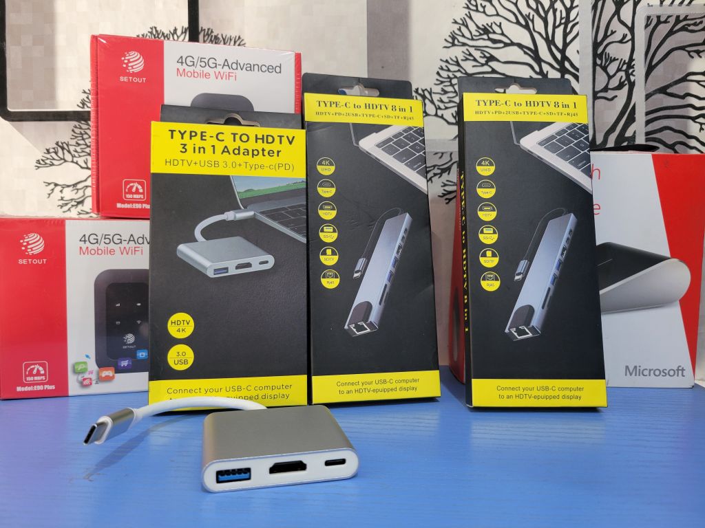 Hub 3 In 1 3 in 1 USB C Hub - UK Used Laptops | Phones | Gadgets